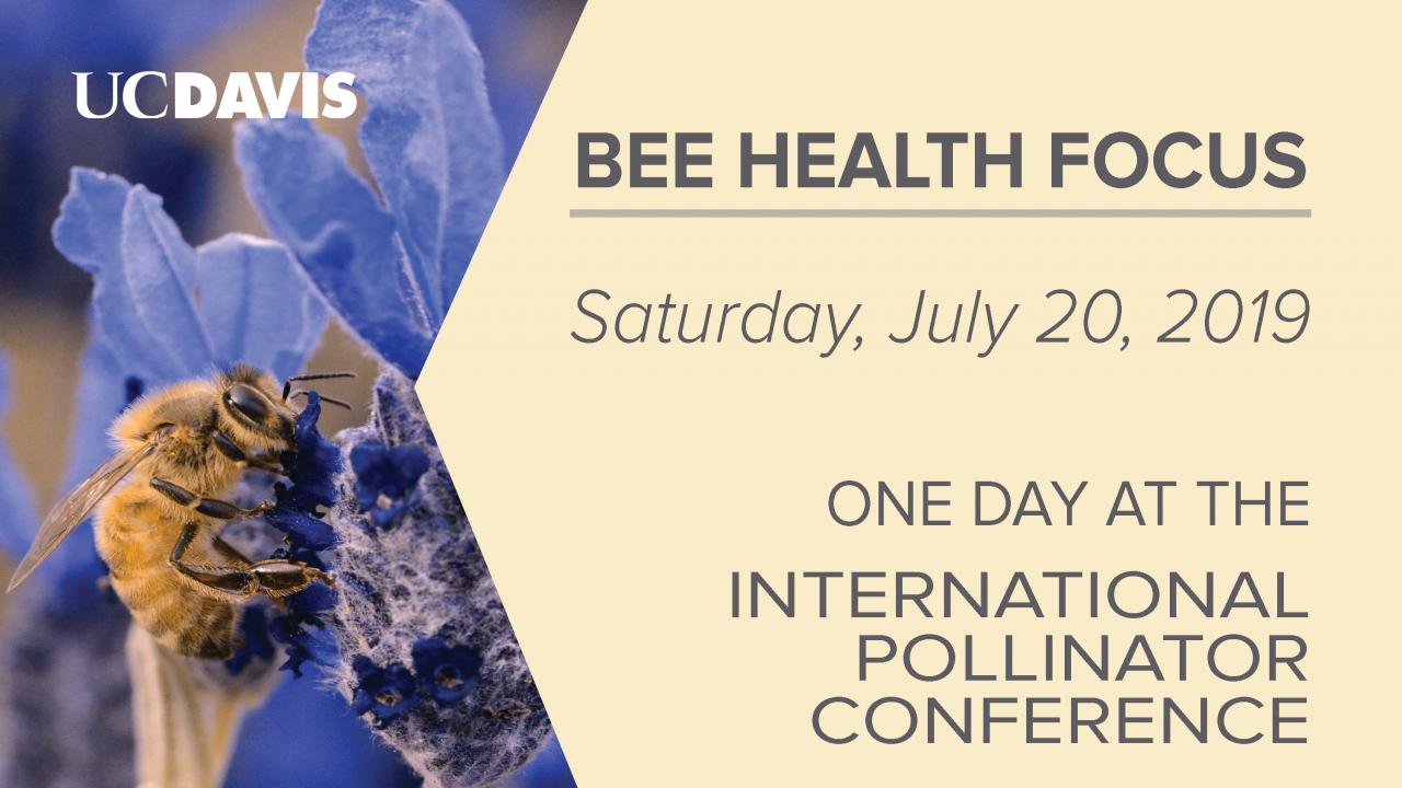 One Day Registration UC Davis Honey and Pollination Center